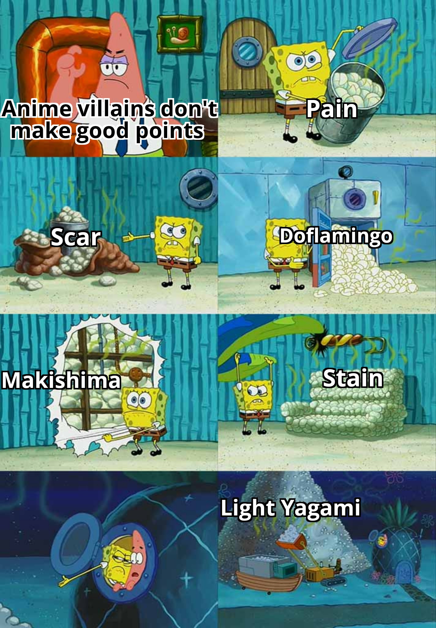The Bad Guy is Bad For the sake of being Bad