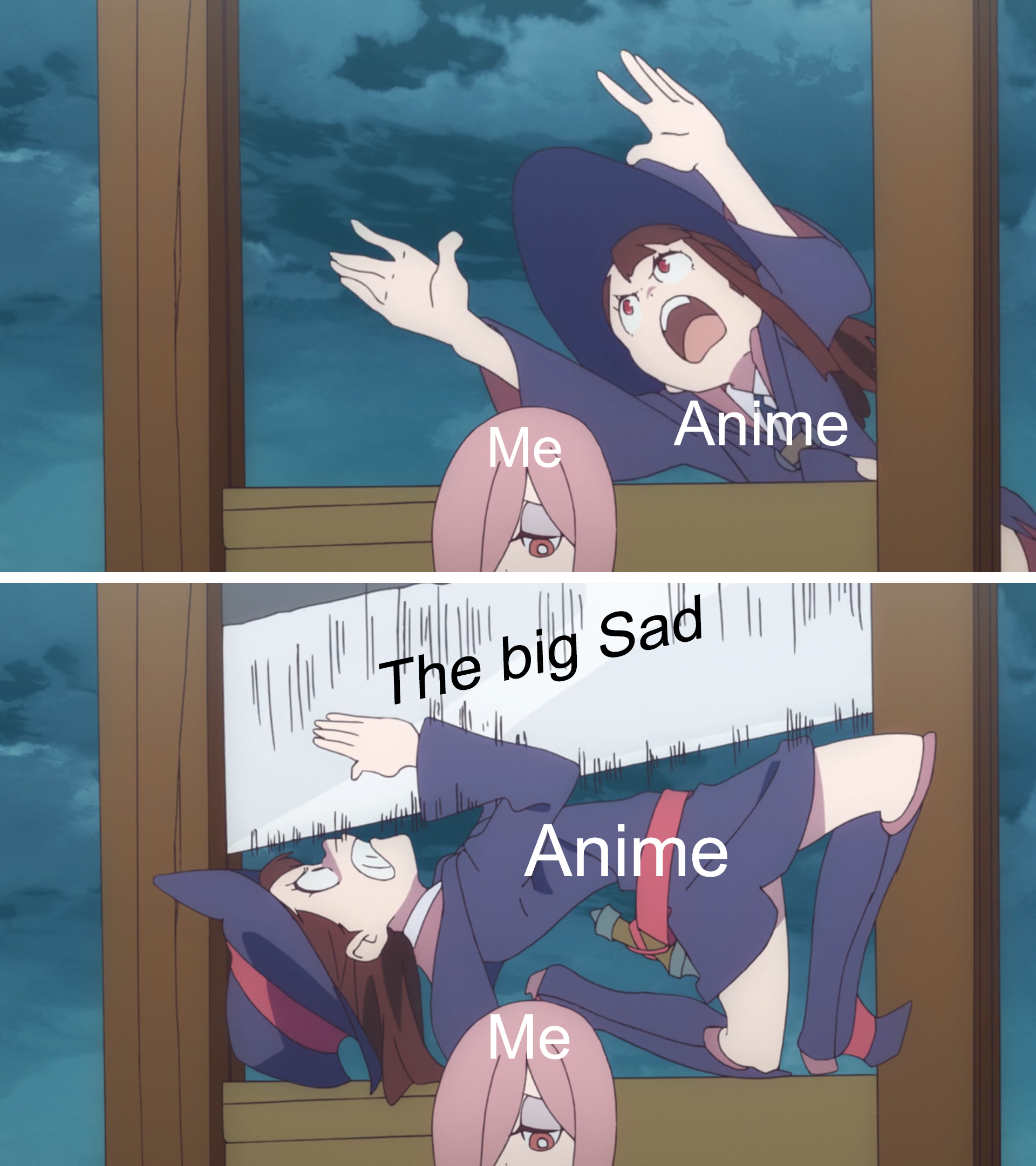 I Can Move Forward because of Anime