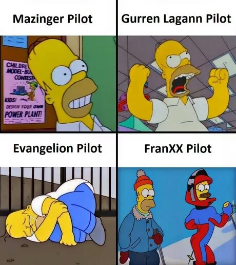 Mecha via Simpsons