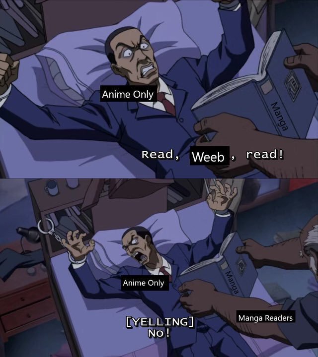 Manga Readers be Like