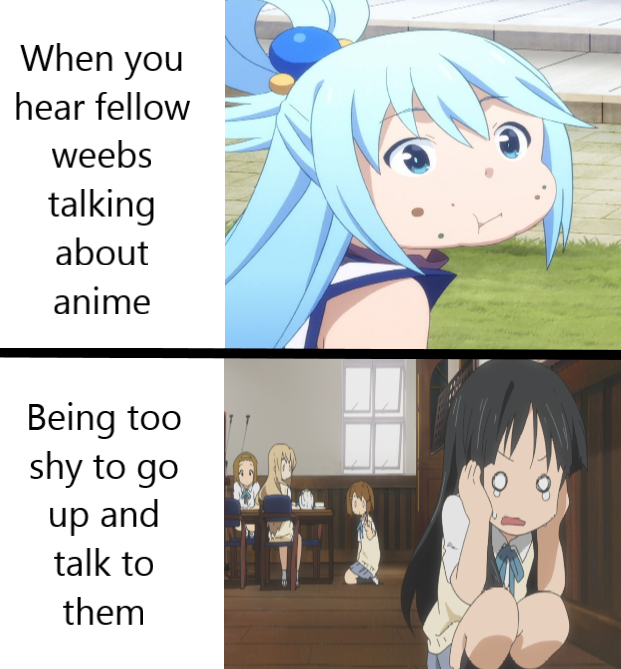 When You have no Friends that watch Anime :(