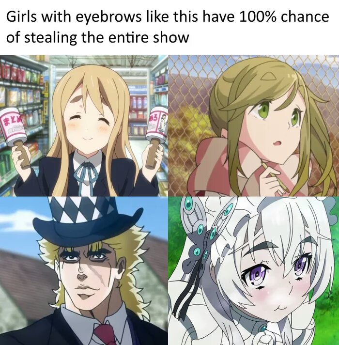 Thicc brows