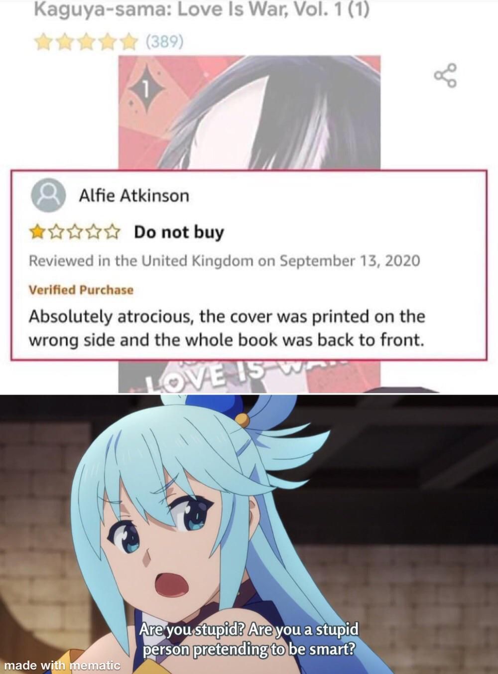 Normie Buys a Manga