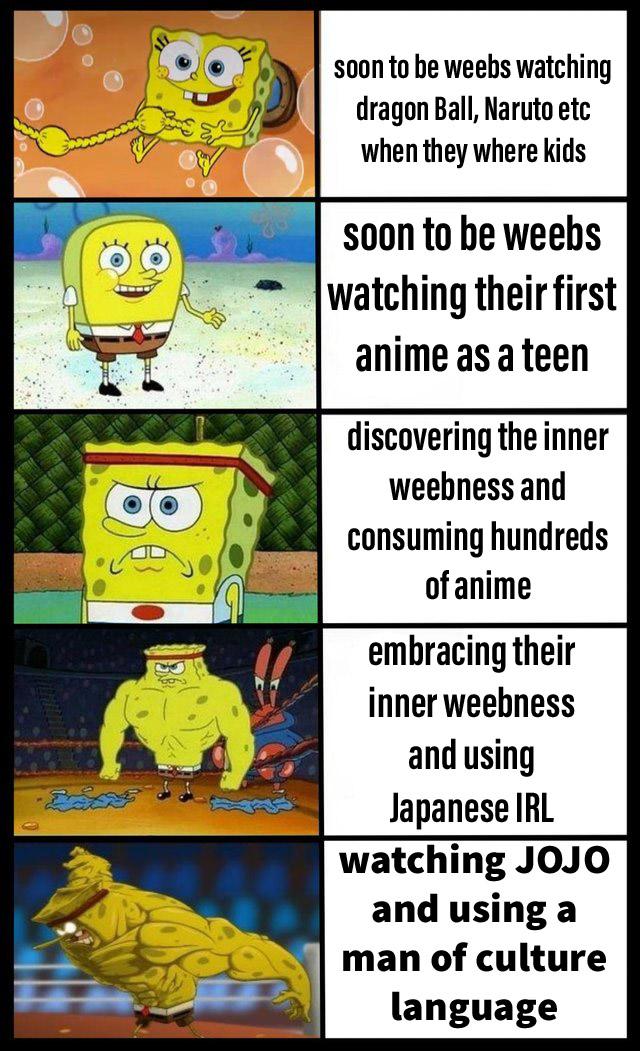 Evolution of a Weeb