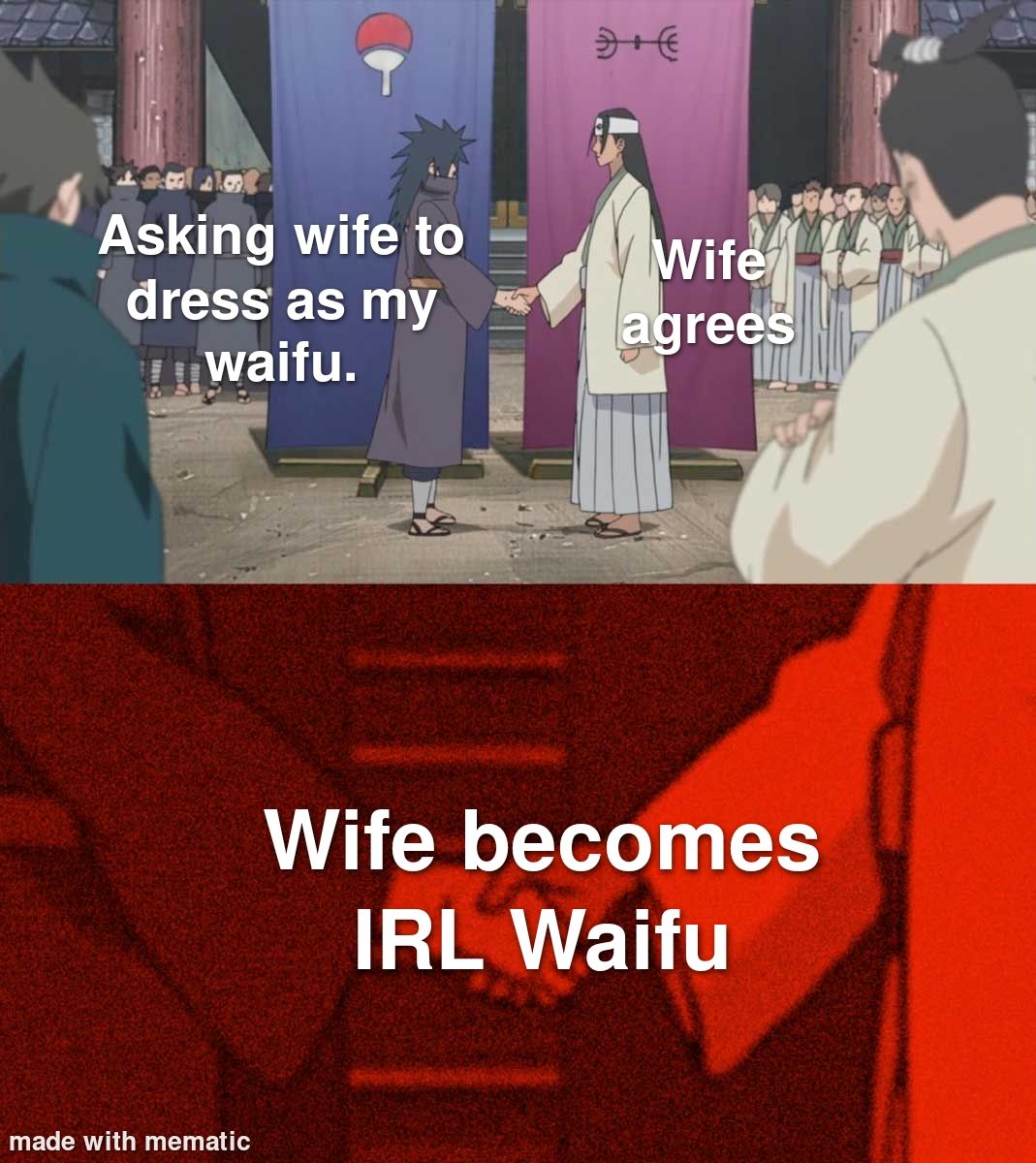 Only A Powerful Being can have a Wife Like That
