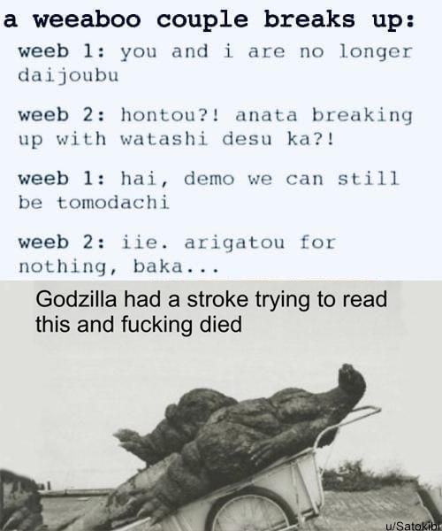 12 Year old weebs Breakup