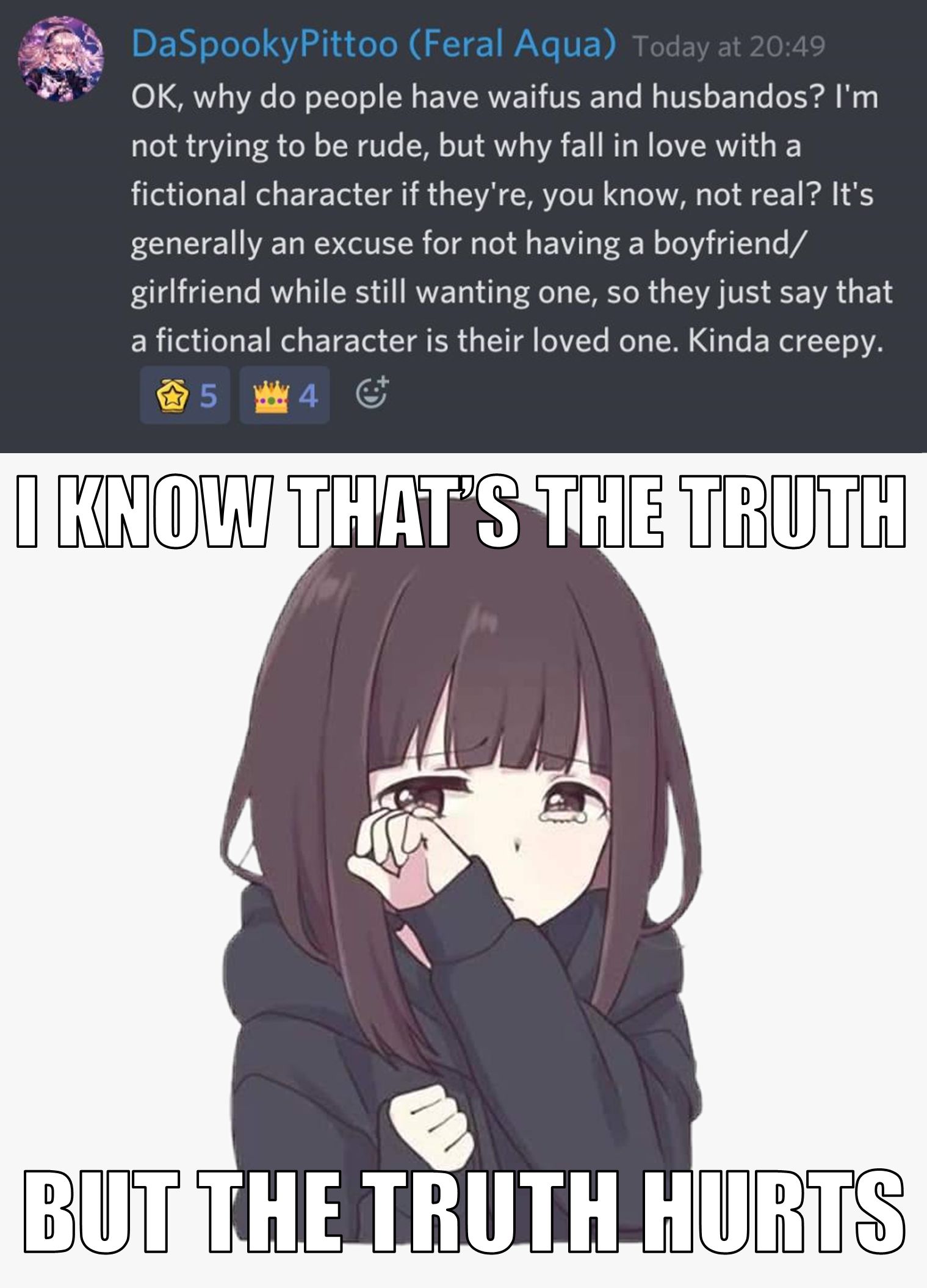 I would Call it Weird than Creepy 