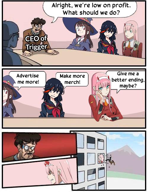 at Studio Trigger HQ